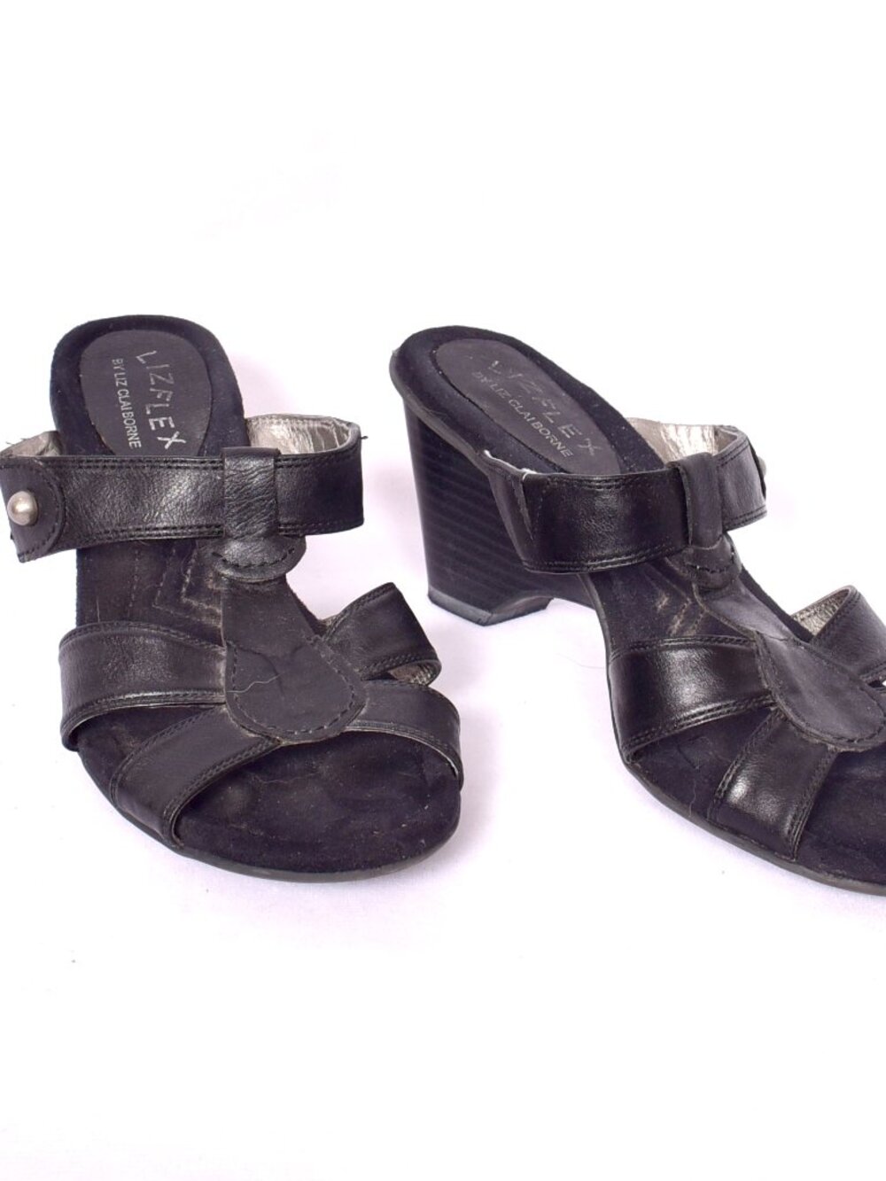 Liz Claiborne Liz Flex Keira Size 7.5 Black Sandal